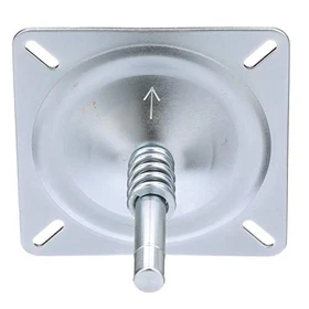 Attwood 1002 Lock'N-Pin 3/4" Seat Mount, Zinc Plated  Assorted Colors , Sizes 