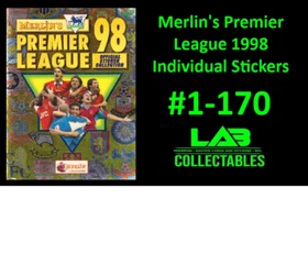Merlin's Premier League 1998 Individual Stickers #1-170