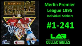 Merlin Premier League 1995 Individual Stickers #1-241