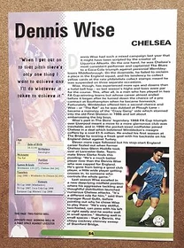 Premier League Superstars Football Annual Single Pictures 1998-99 Various Player