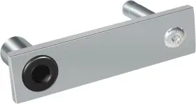 A2QP-2291 A2-AUTO Swivel Offset Seat Bracket Galvanized Steel