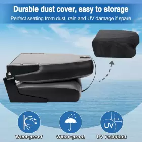 692623212269 AFFORDURA Boat Seat Storage Bags High Folding #2