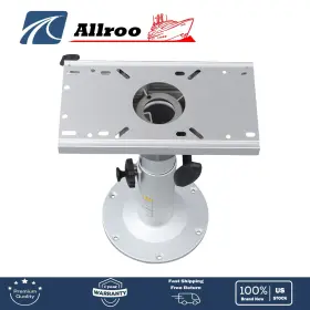 ALU5249349 ALLROO Boat Seat Pedestal Locking Slide Base