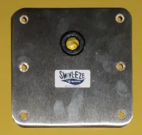 67739-SC ATTWOOD Swivl Eze Steel Pedestal Seat Base Plate Pin