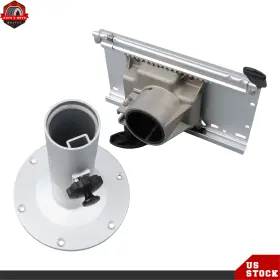 BER811755 BERLIII Set Boat Seat Pedestal Locking Slide