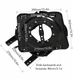 Bnineteenteam BNINETEENTEAMFWRXQ3DZK2 High Load Bearing Seat #2