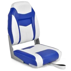 NP10522BL-1 COSTWAY High Folding Down Fishing Boat Seat