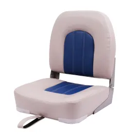 75274GB-LOW DECK PRO Angler Boat Seat Fold Down Fishing