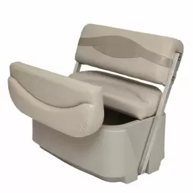 666392 DECKMATE Boat Flop Cooler Seat Khaki Granite #3