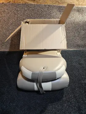 77009TS DECKPRO Deluxe High Boat Seat Fold Down Fishing Sand