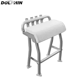 5656 DOLPHIN Top Pro Leaning Cushion Boat Seat Anodized Frame