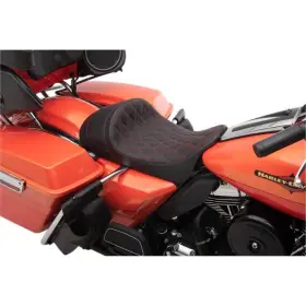 0801-1254 DRAG SPECIALTIES Ez Mount Double Solo Seats Diamond