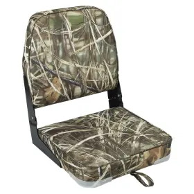 20705CAMO ERGOSEAT Folding Boat Padded Chair Backrest Bass