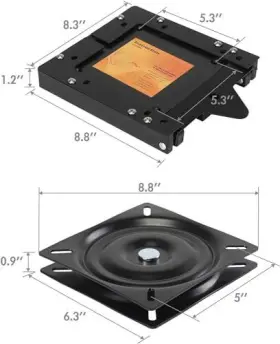 841432162610 ERGOSEAT Disconnect Boat Seat Mount #3