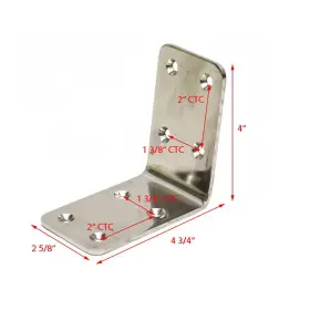 031-2476 FOUR WINNS Boat Seat Bracket #3