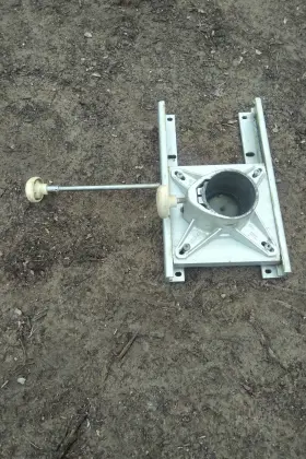 08043 GARELICK Seat Slide Base Eez Boat Mount Swivel