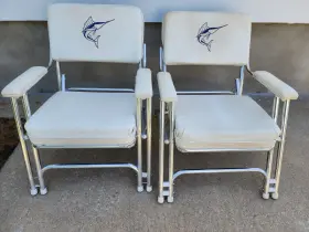 PA-24479 GARELICK Boat Deck Cushion Folding Chairs