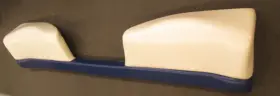 GB537898876 GLASTRON Boat Rear Seat Rest Cushion Gs #2