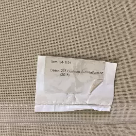 34-1191 GRADY WHITE Sun Platform Cushion #3