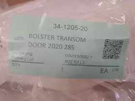 34-1205-20 GRADY WHITE Transom Door Bolster Sdx #3