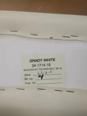 34-1714-18 GRADY WHITE Folding Seat Bolster #2