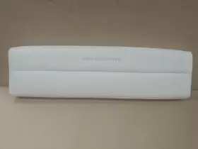 34-1875 GRADY WHITE Bolster Bow Center Cushion