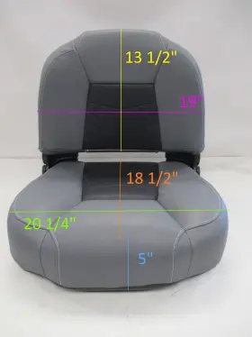2020114569 LCI Folding Boat Seat Marine #2
