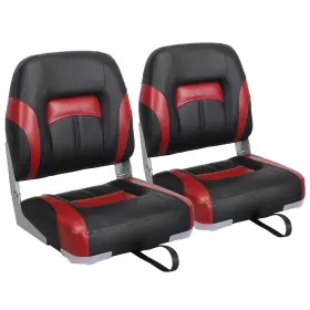 2070221 LEADER ACCESSORIES High Fishing Boat Seat Elite