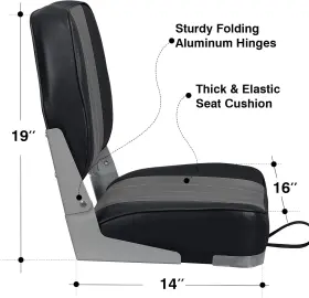 2070230 LEADER ACCESSORIES Folding Boat Seats #3