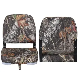 2070235 LEADER ACCESSORIES Camo Folding Fishing Boat Seat #2