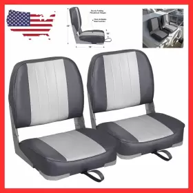 696566780793 LEADER ACCESSORIES Folding Boat Seats Marine