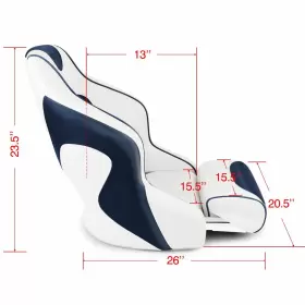 841432116583 LEADER ACCESSORIES Tone Captains Seat Boat Up #3