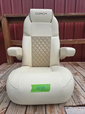 HC09 LIPPERT COMPONENT Pontoon Helm Chair Luppert Highback