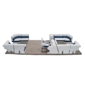 NAT-24050 LIPPERT Sunset Front Rear Lean Lounge Pontoon Seat