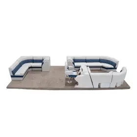 NAT-25055 LIPPERT Sunset Rear Front Lounge Pontoon Seat