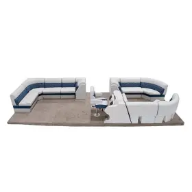 NAT-25057 LIPPERT Sunset Rear Lounge Front Pontoon Seat