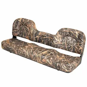 2370876 LOWE BOATS Boat Folding Bench Seat Grass Camo Shadow