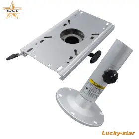 LUC8821071 LUCKY-STAR-CLUB Boat Seat Pedestal Locking Slide