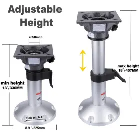 HM40-11053 MANUMARINE Locking Boat Seat Pedestal Pack #2