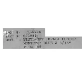 692981 MASTERCRAFT Foam Backed Boat Linear Yard Monterey #3