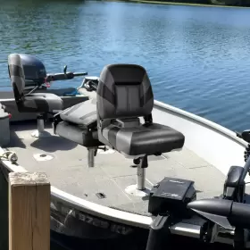 22202F6-2 NORTHCAPTAIN Deluxe Folding Boat Seat #2
