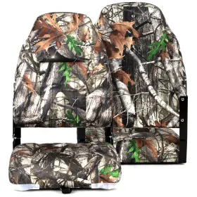 22211F3-2 NORTHCAPTAIN Deluxe Camo High Folding Boat Seat #2