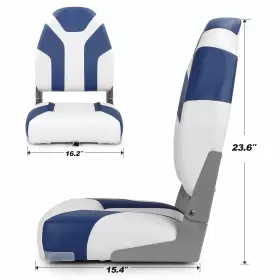 22213A1-2 NORTHCAPTAIN Deluxe Pacific High Folding Boat Seat #2