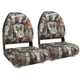 22514A9-2 NORTHCAPTAIN High Folding Fishing Boat Seat Camo