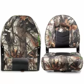 22514B1-2 NORTHCAPTAIN High Folding Fishing Boat Seat Camo #2