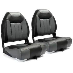 22514C6-2 NORTHCAPTAIN Deluxe High Folding Boat Seat