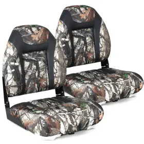22514P1-2 NORTHCAPTAIN High Folding Fishing Boat Seat Camo