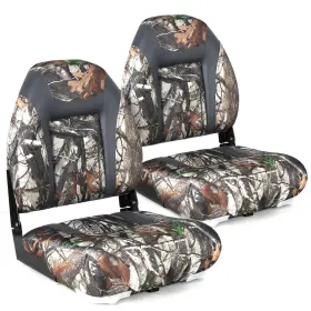 22514P2-2 NORTHCAPTAIN High Folding Fishing Boat Seat Camo