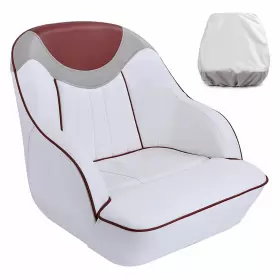 22574A3 NORTHCAPTAIN Boat Seat Captain Cover Wine