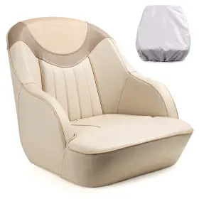 22574A6 NORTHCAPTAIN Boat Seat Captain Cover Oyster